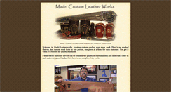 Desktop Screenshot of madrileatherworks.com